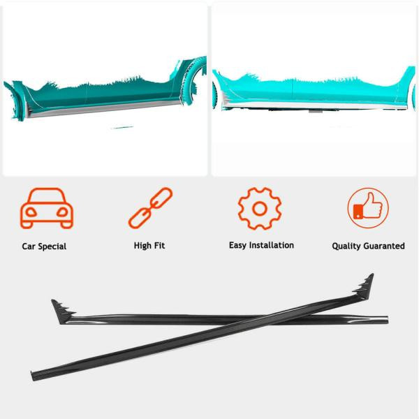 Купити Бокові пороги (для GTI / R-Line HB, Карбон) для Volkswagen Golf 8