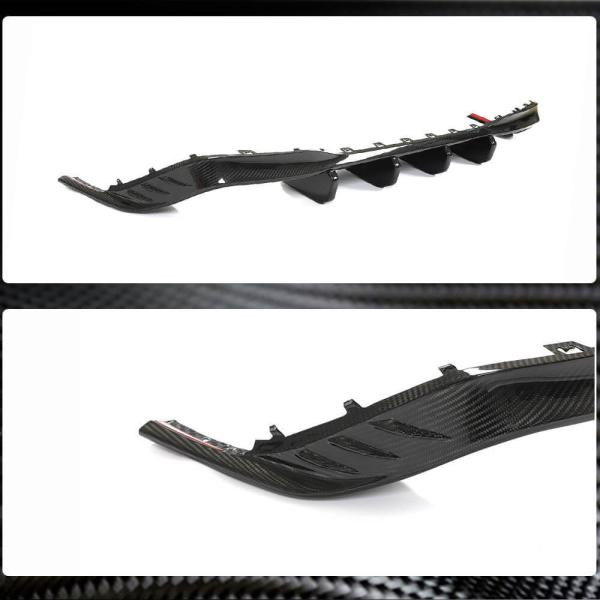 Купити Дифузор заднього бампера (для R HB, Сухий карбон) для Volkswagen Golf 8