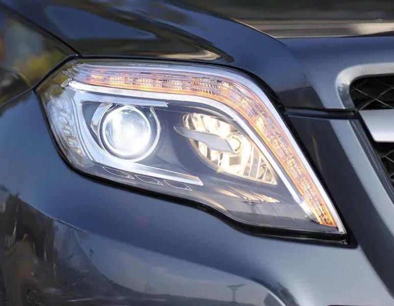 Купить Передние фары FullLed V-1 (2012-2015, 2 шт) для Mercedes GLK сlass X204