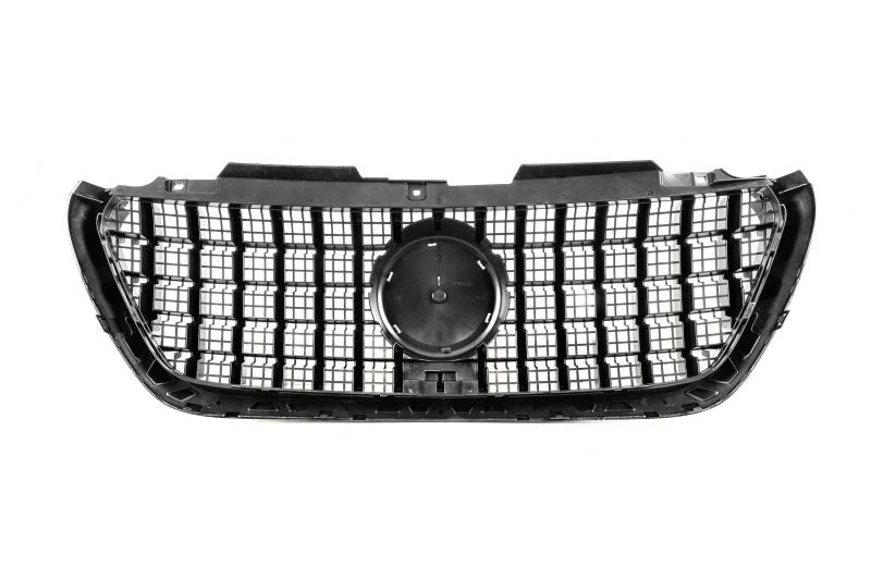 Купити Передня решітка Panamericana GT Chrome Premium V2 (З рамкою) для Mercedes Sprinter W907/W910 2018- рр