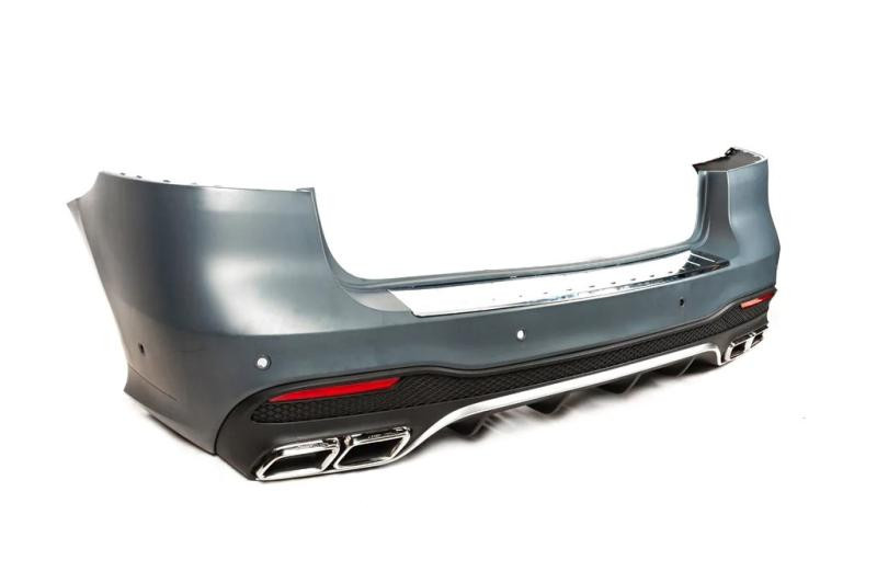 Купить Задний бампер с диффузором GLE63 AMG (для GLE) для Mercedes GLE/ML сlass W166