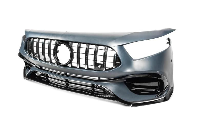 Купити Передній бампер в зібраному вигляді AMG A45 для Mercedes A-сlass W177 2018- рр