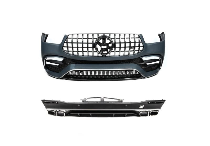 Купить Комплект обвесов AMG GLE63 (с задним диффузором) для Mercedes GLE W167