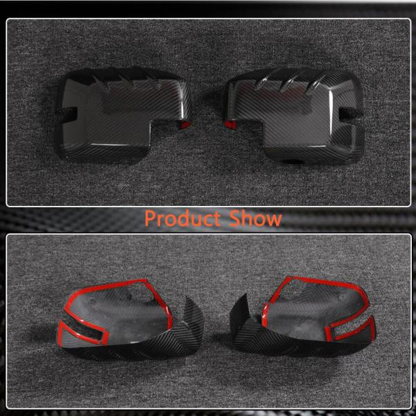 Купити Накладки на дзеркала (Карбон) для Ford Bronco