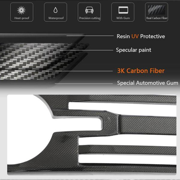 Купити Решітка радіатора V2 (Карбон) для Ford Bronco