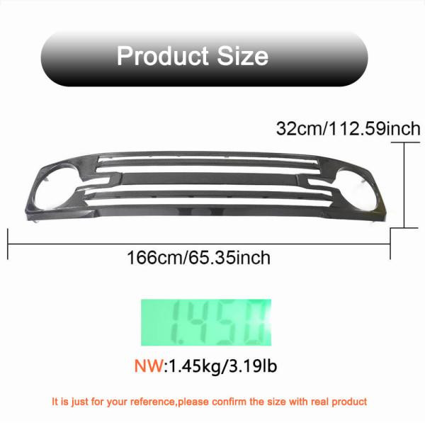 Купити Решітка радіатора V2 (Карбон) для Ford Bronco