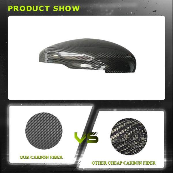 Купити Накладки на дзеркала (Карбон) для Ford Mustang E-mach