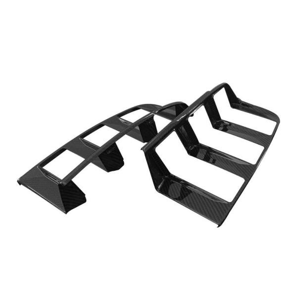 Купити Накладки на задні ліхтарі (Карбон) для Ford Mustang 2024- рр