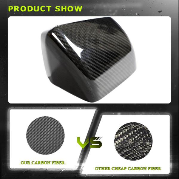 Купить Накладки на зеркала (Карбон) для Ford Mustang 2024- гг