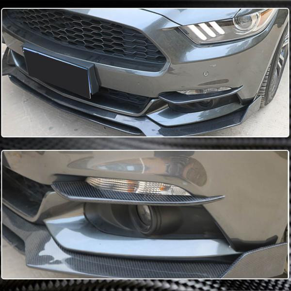 Купити Накладки на протитуманки V1 (2015-2017, Карбон) для Ford Mustang рр