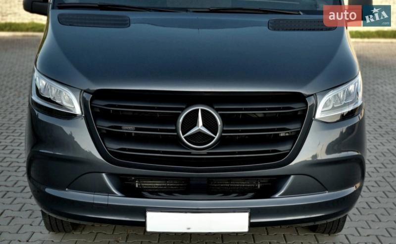 Купить Передние фары LED (2 шт) для Mercedes Sprinter W907/W910 2018- гг