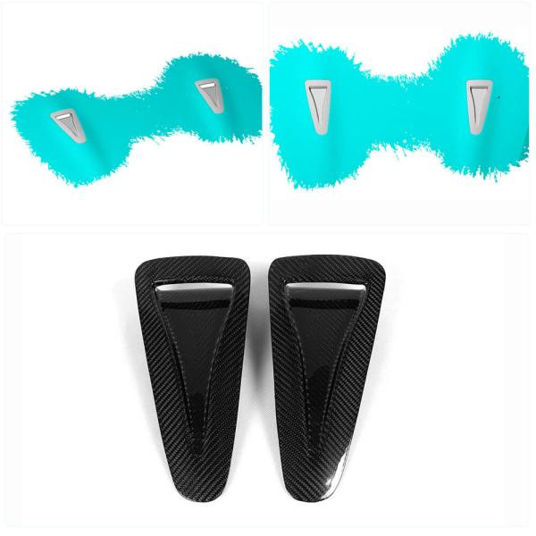 Купити Накладки на капот (2012-2015, Карбон) для Nissan GT-R