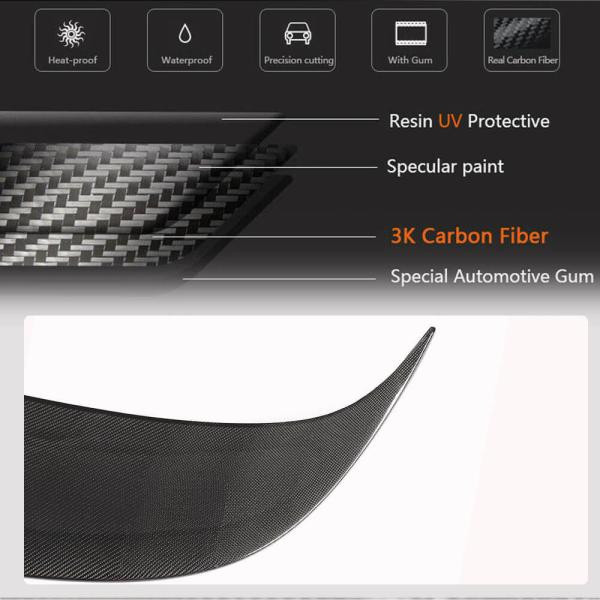 Купити Спойлер V1 (Карбон) для Toyota Camry 2017-2023 рр