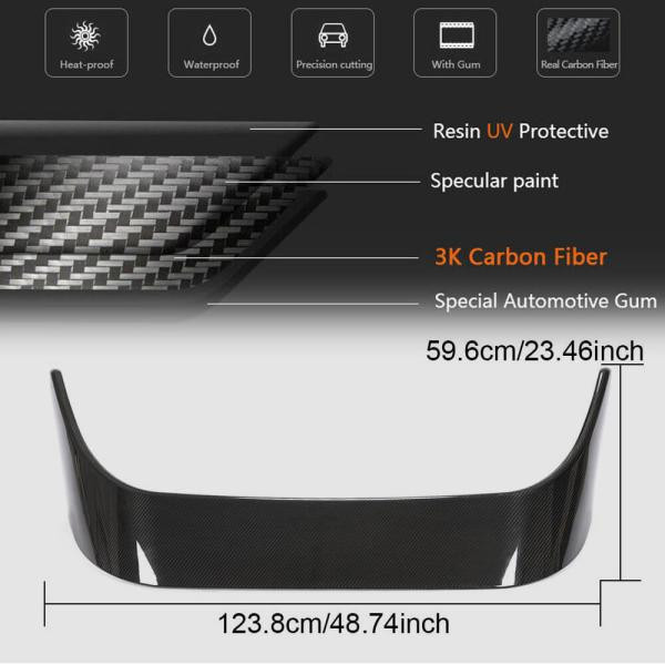 Купити Спойлер V1 (Карбон) для Toyota Supra 2019- рр