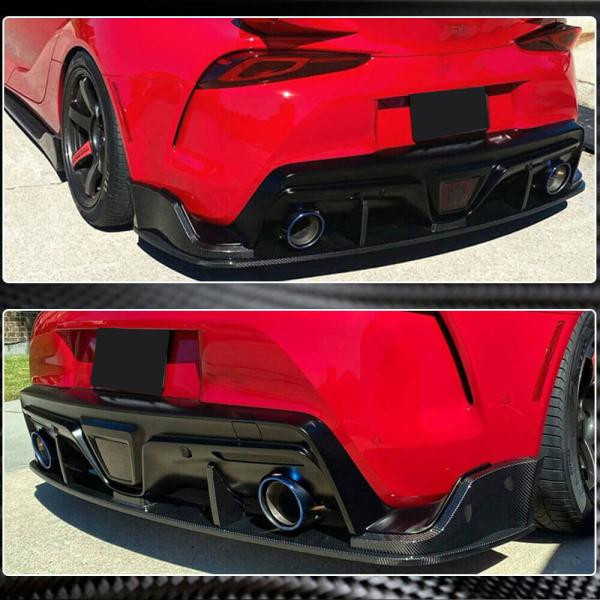 Купити Дифузор заднього бампера V2 (Карбон) для Toyota Supra 2019- рр