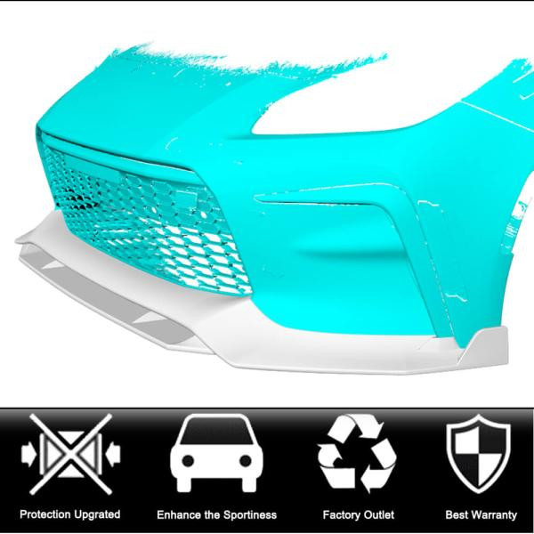 Купити Накладка на передній бампер Lip (Карбон) для Toyota GR86