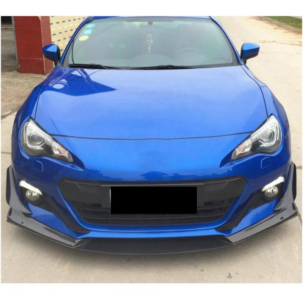 Купити Накладка на передній бампер Lip V2 (Карбон) для Toyota GT86