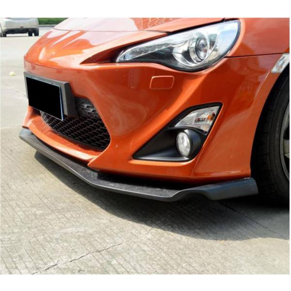Купити Накладка на передній бампер Lip V3 (Карбон) для Toyota GT86