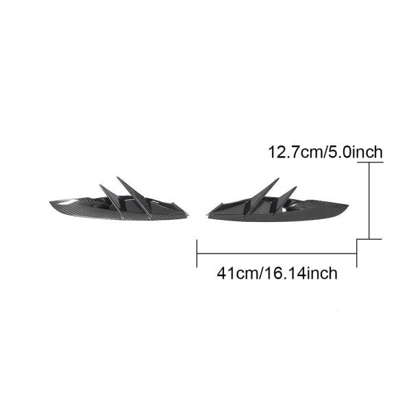 Купити Накладки на передній бампер (Карбон) для Toyota Supra 2019- рр