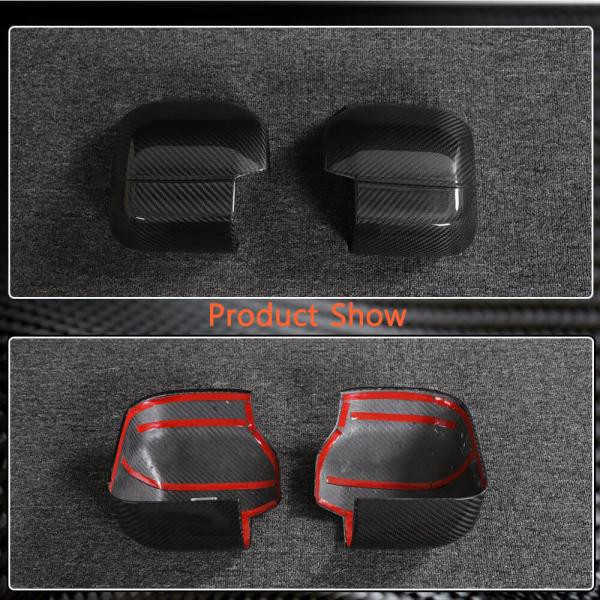 Купить Накладки на зеркала (Карбон) для Land Rover Defender 2019- рр