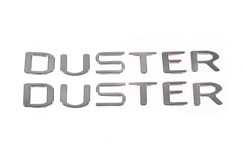 Купити Накладки на арки з молдингами (12 шт., чорні ABS) для Renault Duster 2018-2024 рр