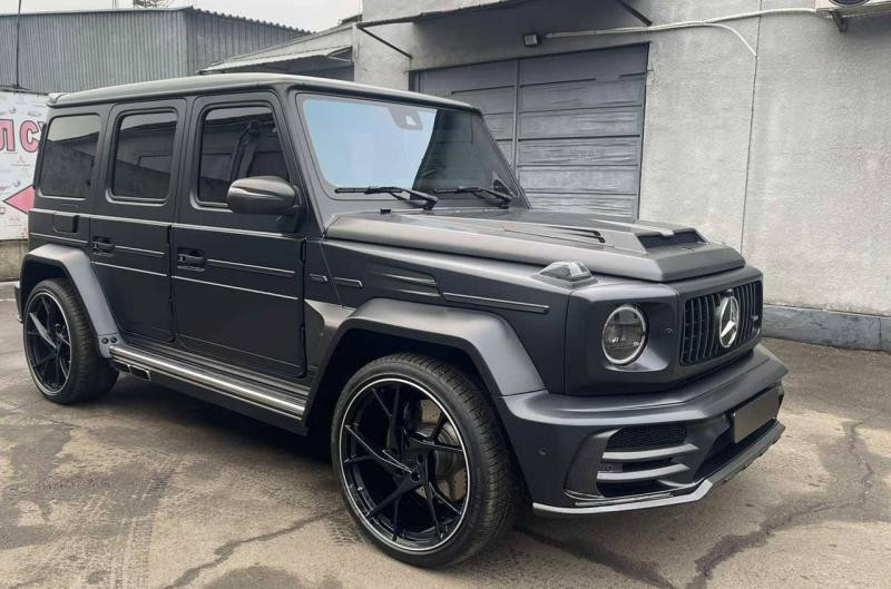 Купить Комплект обвесов 2018-2025 (MNSR-Style) для Mercedes G сlass W463