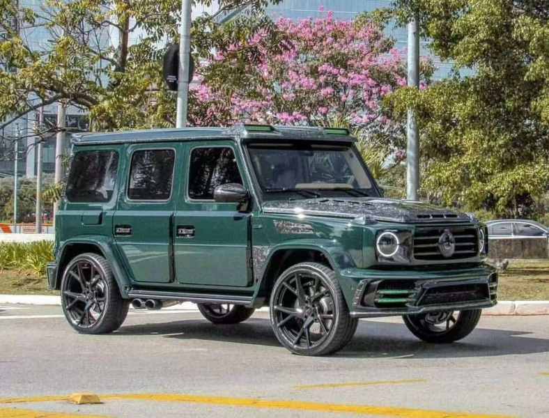 Купить Комплект обвесов 2018-2025 (MNSR-Style) для Mercedes G сlass W463
