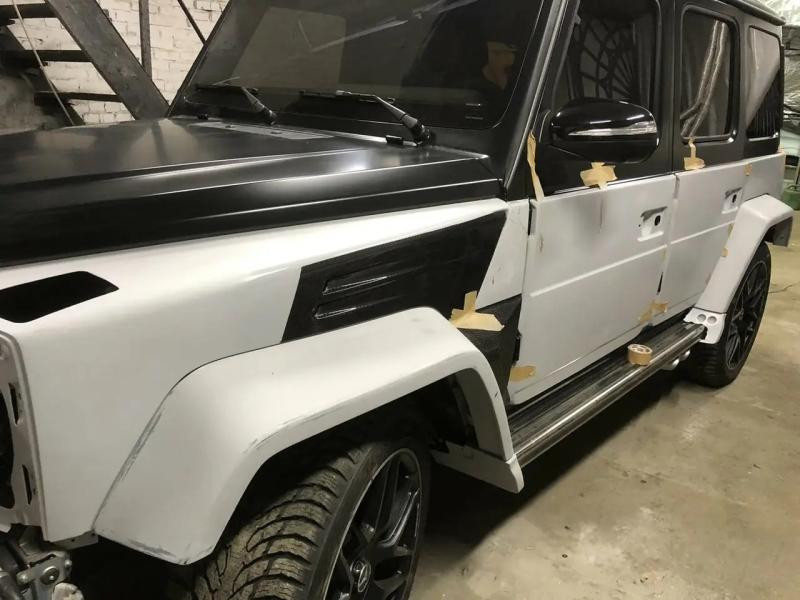 Купить Комплект обвесов 2018-2025 (MNSR-Style) для Mercedes G сlass W463