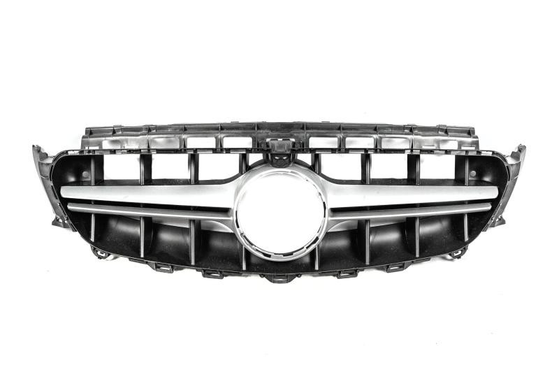 Купить Передняя решетка в дизайне E63 AMG Silver (для 2016-2020) для Mercedes E-class coupe C238