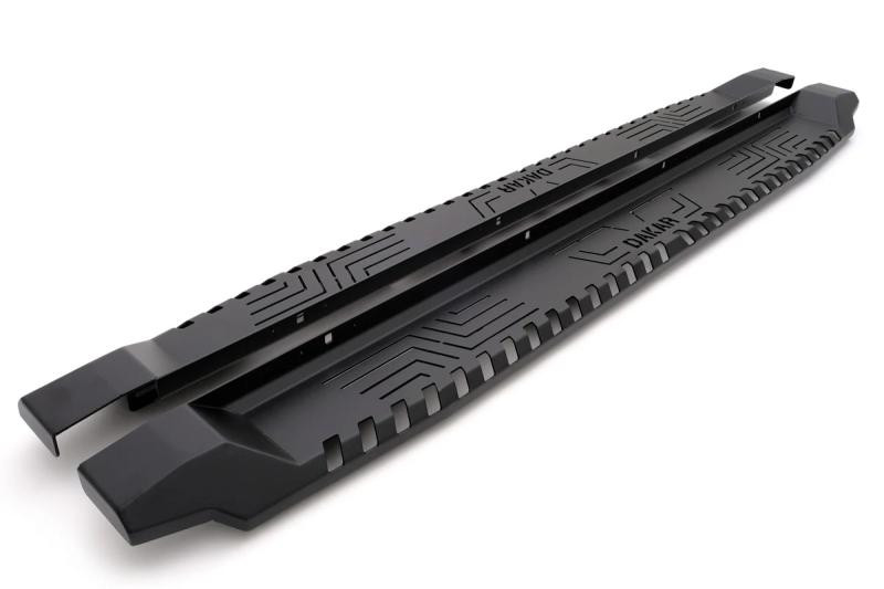 Купити Бокові пороги Dakar V1 без LED (2 шт, метал) для Volkswagen Amarok 2022- рр