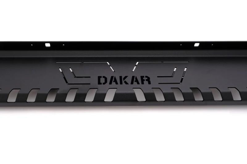 Купити Бокові пороги Dakar V1 без LED (2 шт, метал) для Volkswagen Amarok 2022- рр