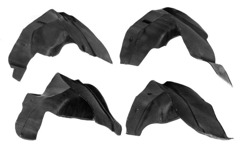Купить Подкрылки (4 шт, для авто с установленным комплектом рестайлинга) для Mercedes G сlass W463 1990-2018 гг