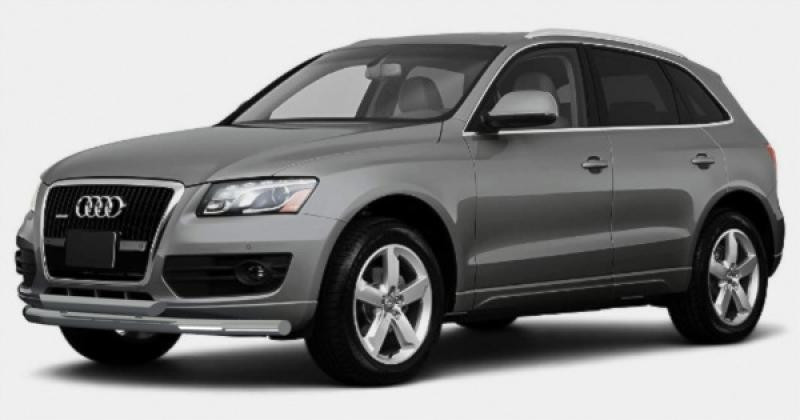 Купити Передній захист ST008 (нерж) для Ауди Q5 2008-2017 рр