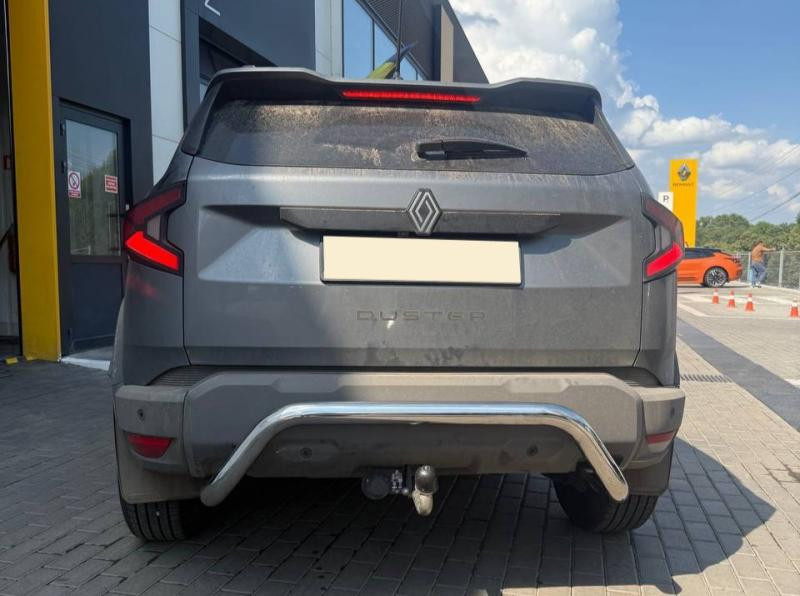 Купити Задній захист AK007 (нерж.) для Dacia Duster 2024- рр