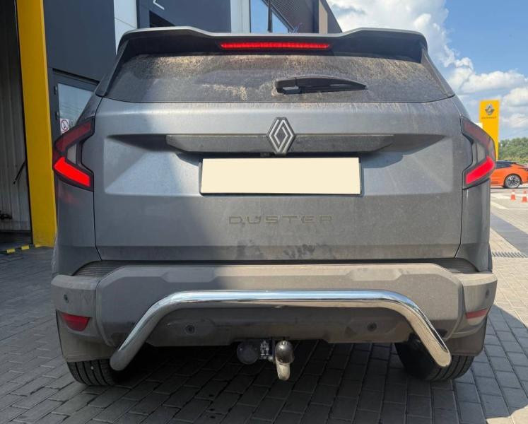 Купити Задній захист AK007 (нерж.) для Dacia Duster 2024- рр