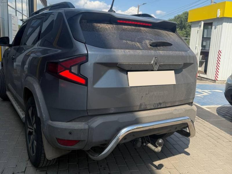 Купити Задній захист AK007 (нерж.) для Dacia Duster 2024- рр