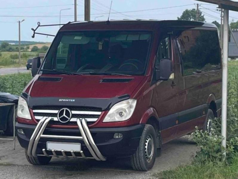 Купити Кенгурятник F1-01M (нерж.) для Mercedes Sprinter W906 2006-2018 рр