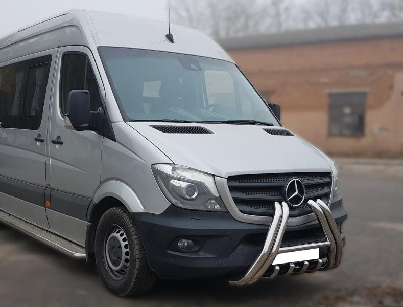 Купити Кенгурятник F1-01 (нерж.) для Mercedes Sprinter W906 2006-2018 рр