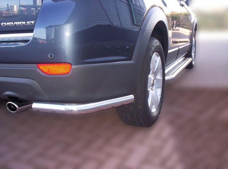 Купити Задні куточки AK003 (2 шт., нерж) для Chevrolet Captiva 2006-2019 рр