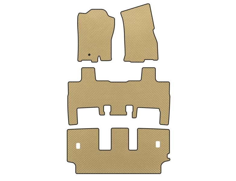 Купить Коврики EVA (2007-2014, Бежевый) для Ford Expedition