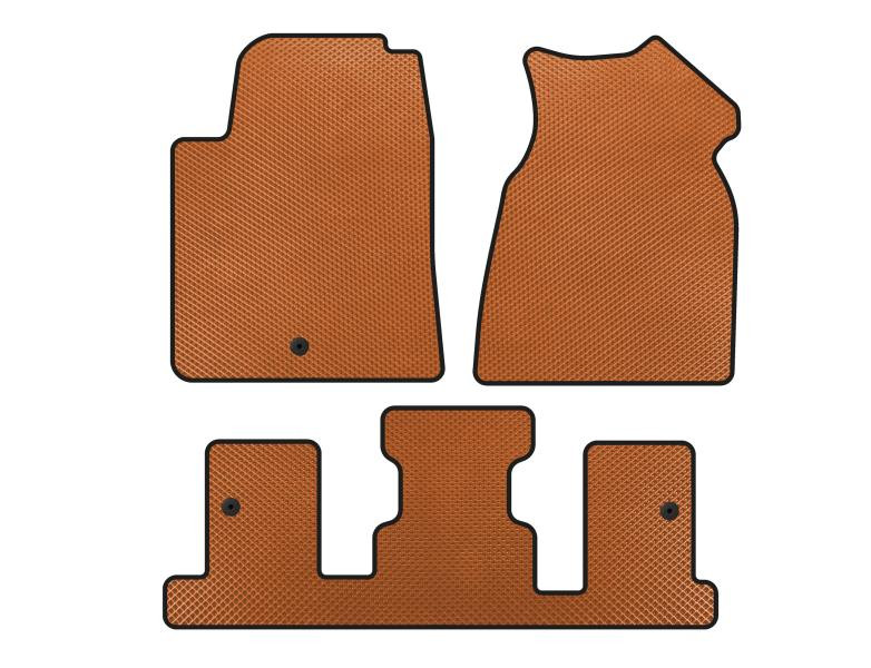 Купить Коврики EVA (1-20253 ряд, 2013-2017, Оранжевый) для GMC Acadia