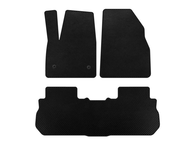 Купить Коврики EVA (2 ряда, 2017-2019, Черный) для GMC Acadia 2017- гг