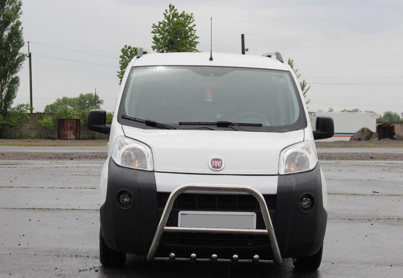 Купити Кенгурятник WT006 (нерж) для Fiat Fiorino/Qubo