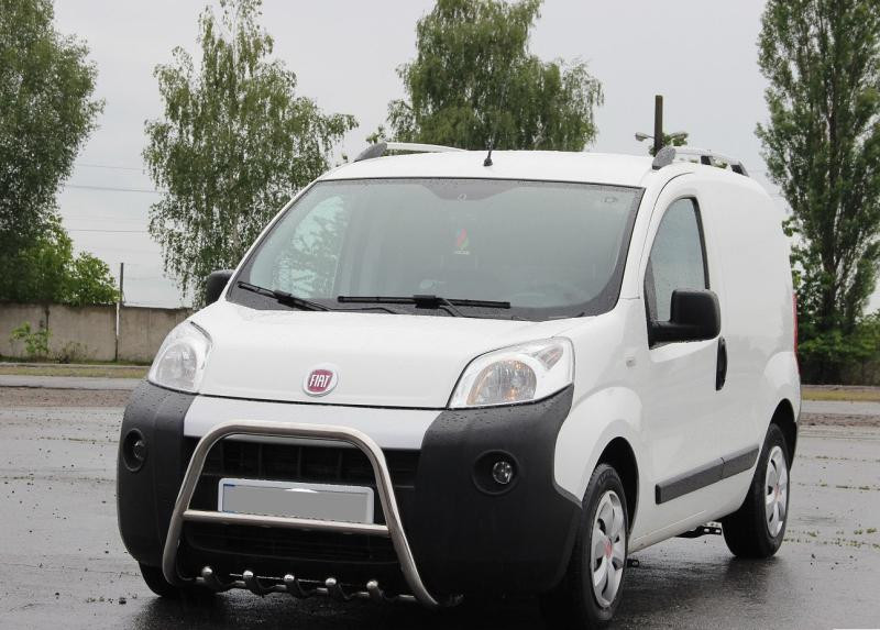 Купити Кенгурятник WT006 (нерж) для Fiat Fiorino/Qubo