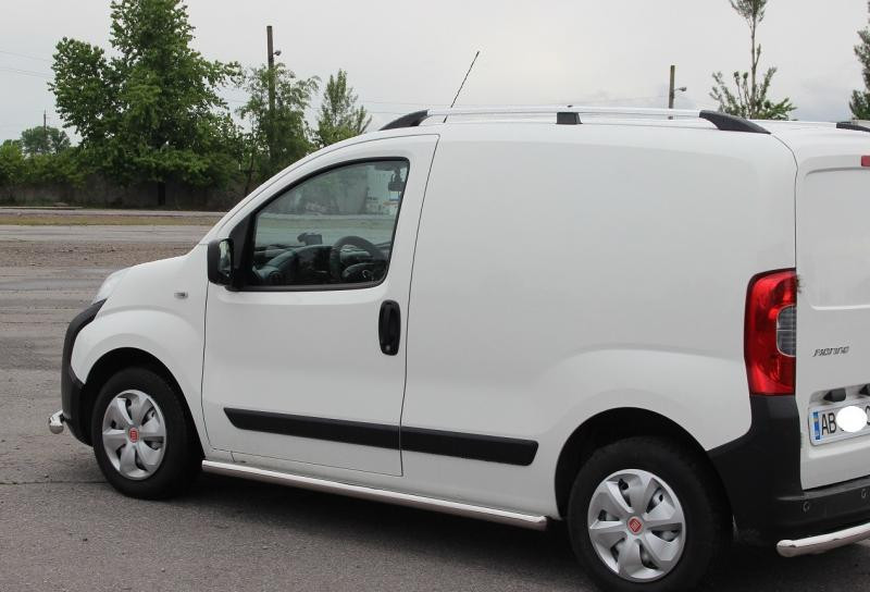 Купити Бічні труби Ø60 (2 шт., Нерж.) для Fiat Fiorino/Qubo