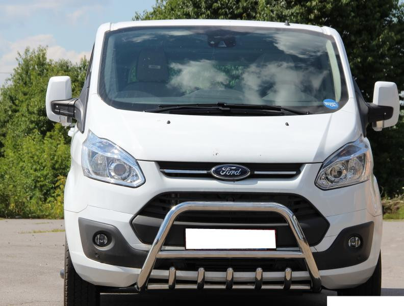 Купити Кенгурятник WT003 (нерж) для Ford Custom 2013-2022 рр