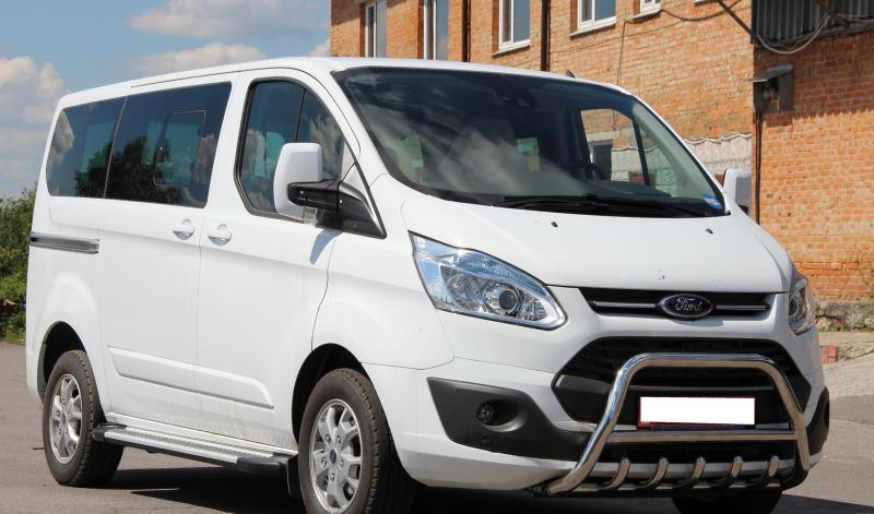 Купити Кенгурятник WT003 (нерж) для Ford Custom 2013-2022 рр