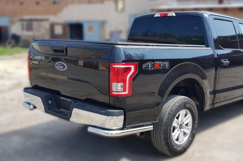 Купити Задні куточки AK003 (2 шт., нерж) для Ford F-150 2014- рр