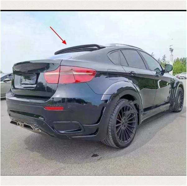 Купити Спойлер верхній (чорний глянець) для BMW X6 E-71 2008-2014 рр