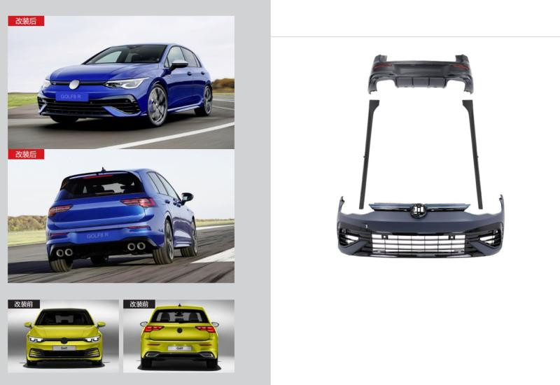 Купить Комплект обвесов R для Volkswagen Golf 8